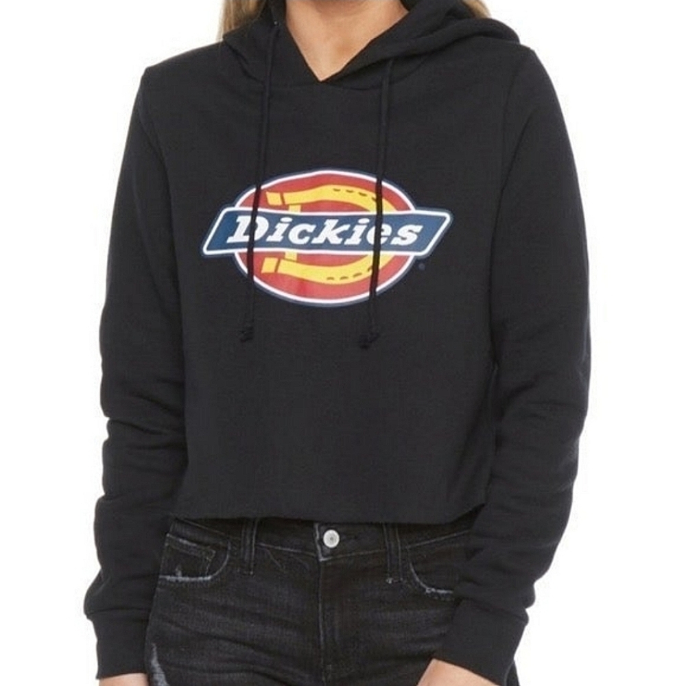 New Dickies Cropped Fleece Hoodie Women's Size Small